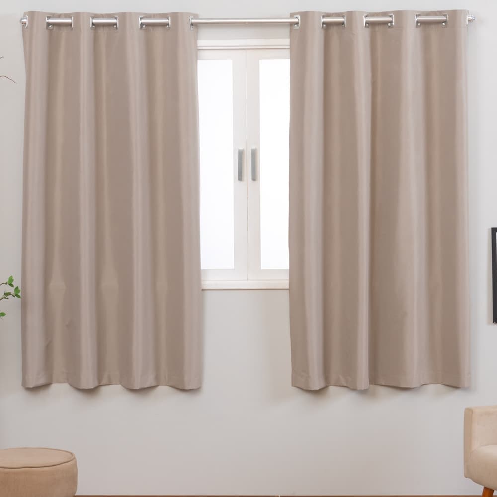 Cortina Blackout 100% Vedação Para Varão 2M Sala Quarto 2,70 x 1,70m Luxor