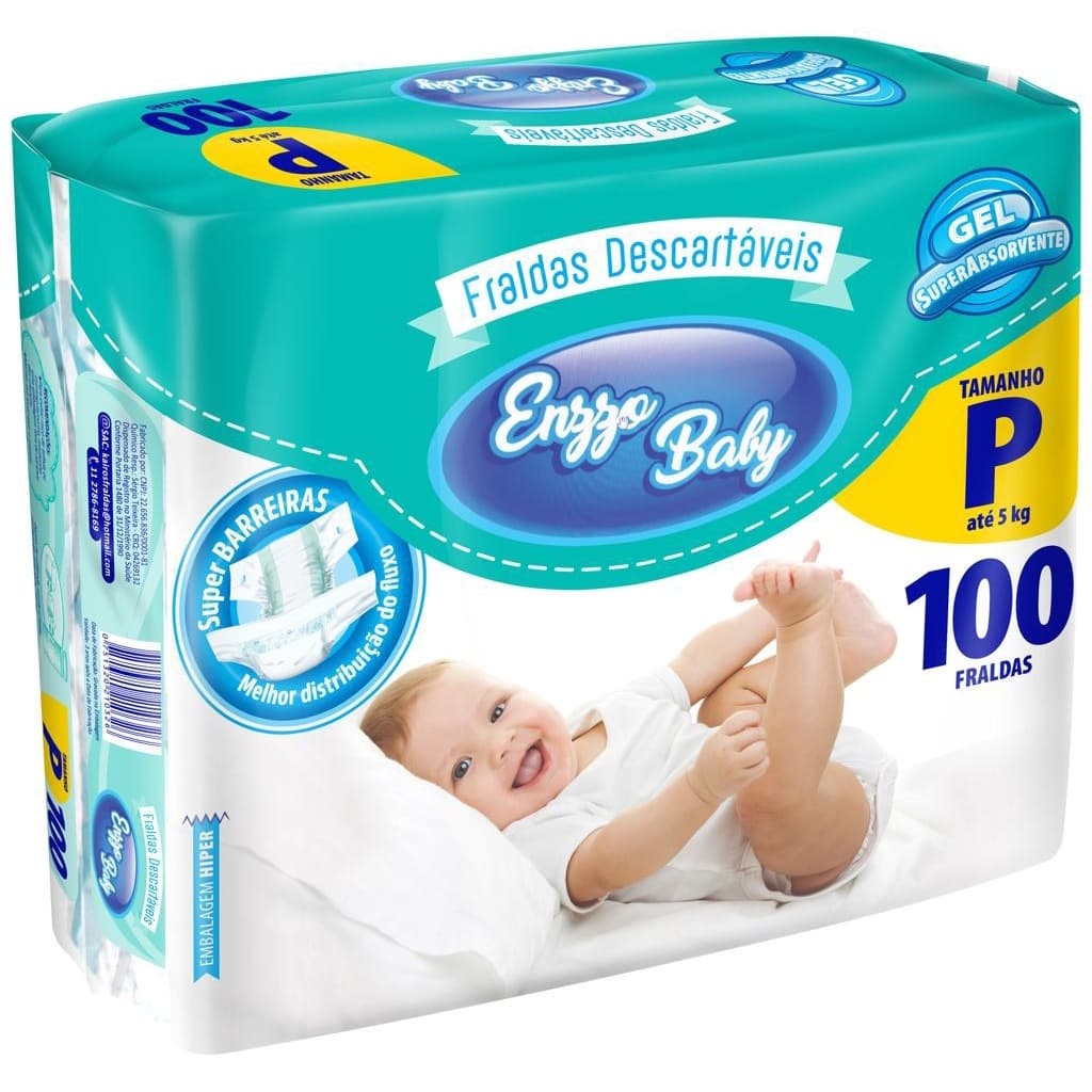 Fralda Descartável Infantil Enzzo Baby Revenda Barato