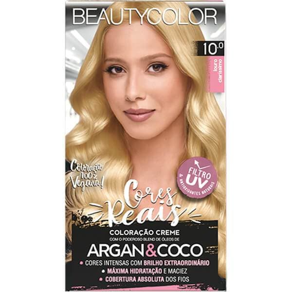 Tinta BeautyColor Kit 10.0 Louro Claríssimo