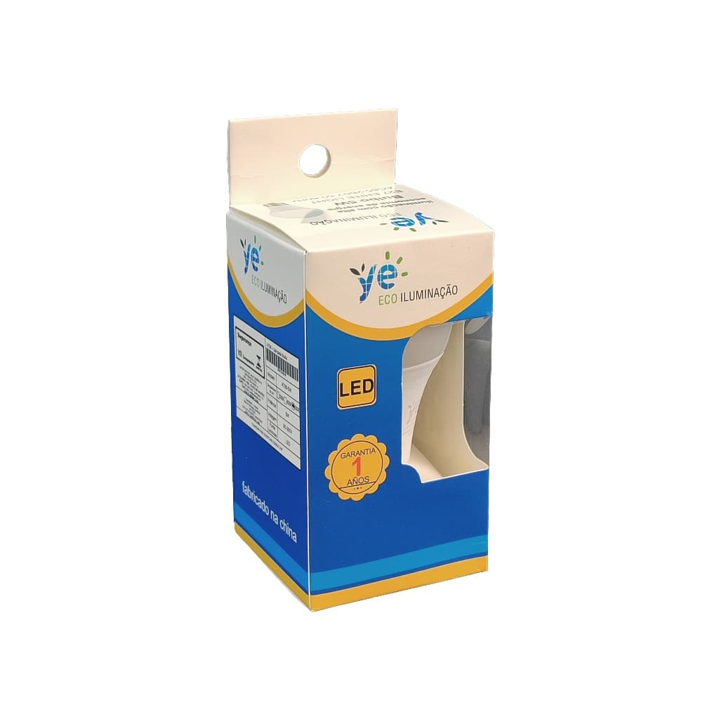 BULBO 5W LED BRANCO FRIO BOCAL E27 KIT 10 PCS/12PCS/15PCS/20 PCS  BIVOLT COM RECONHECIMENTO INMETRO