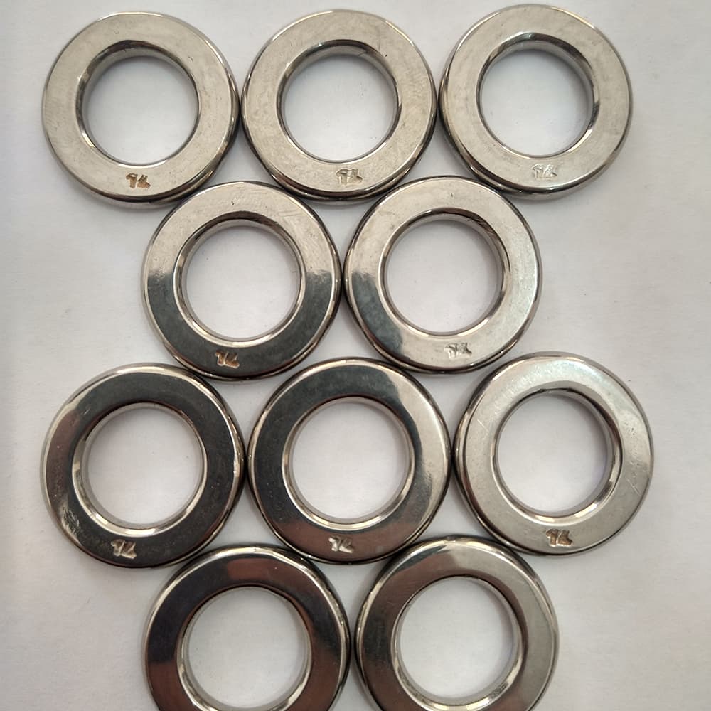 Kit 10 Argolas Inox Chata Nº 14 Envio Imediato