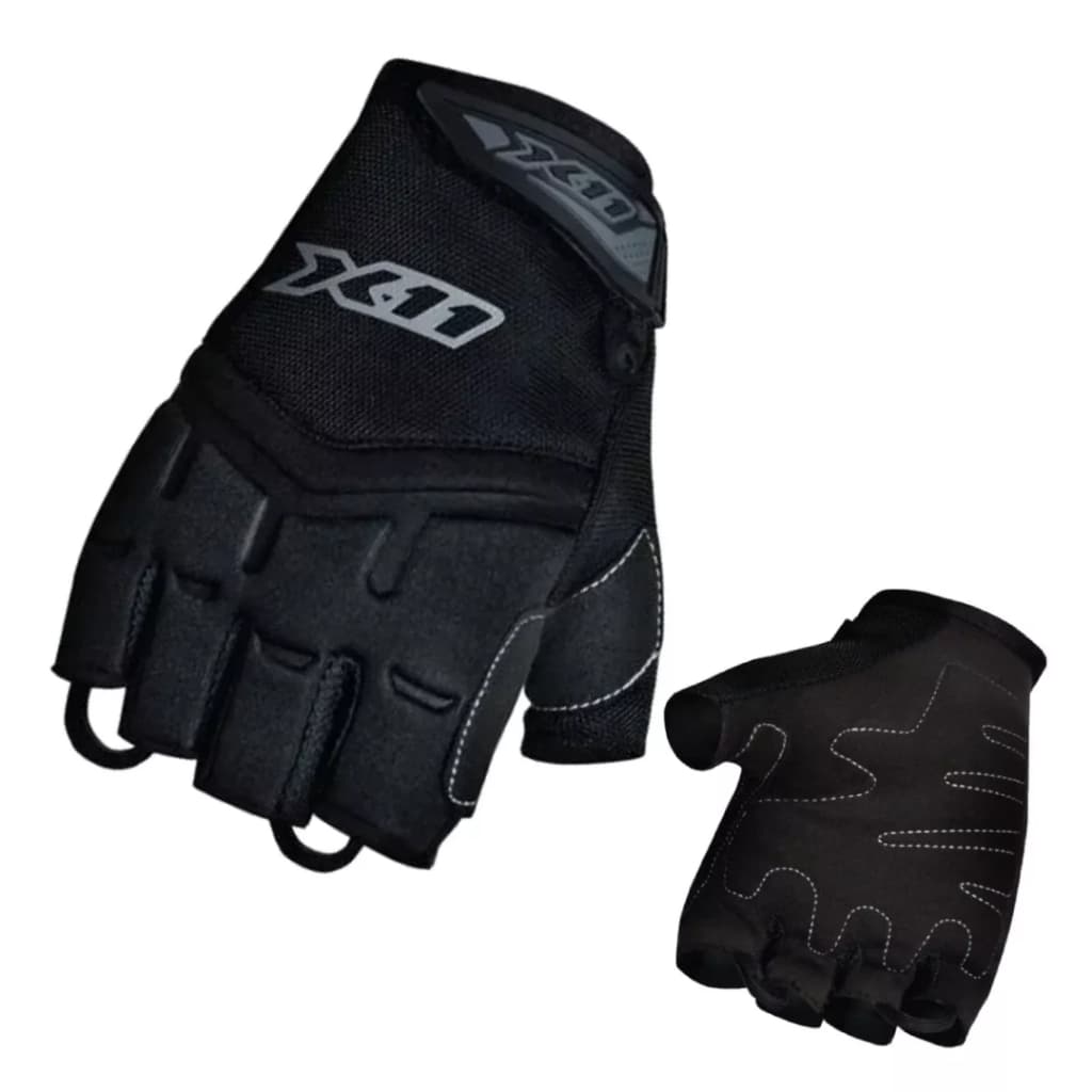 Luva Meio Dedo X11 Fit X Motociclista Moto Bike