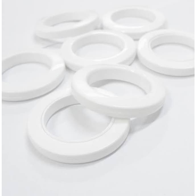 Ilhós P/cortina Branco Redondo 19mm Pacote 50 Pares
