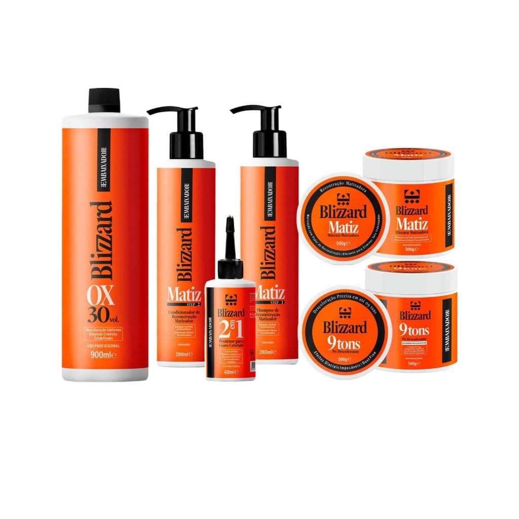 KIT EMBAIXADOR OX 30 eSHAMPOO e CONDIONADOR e PROTETOR CABELUDOe PO e MASCARA