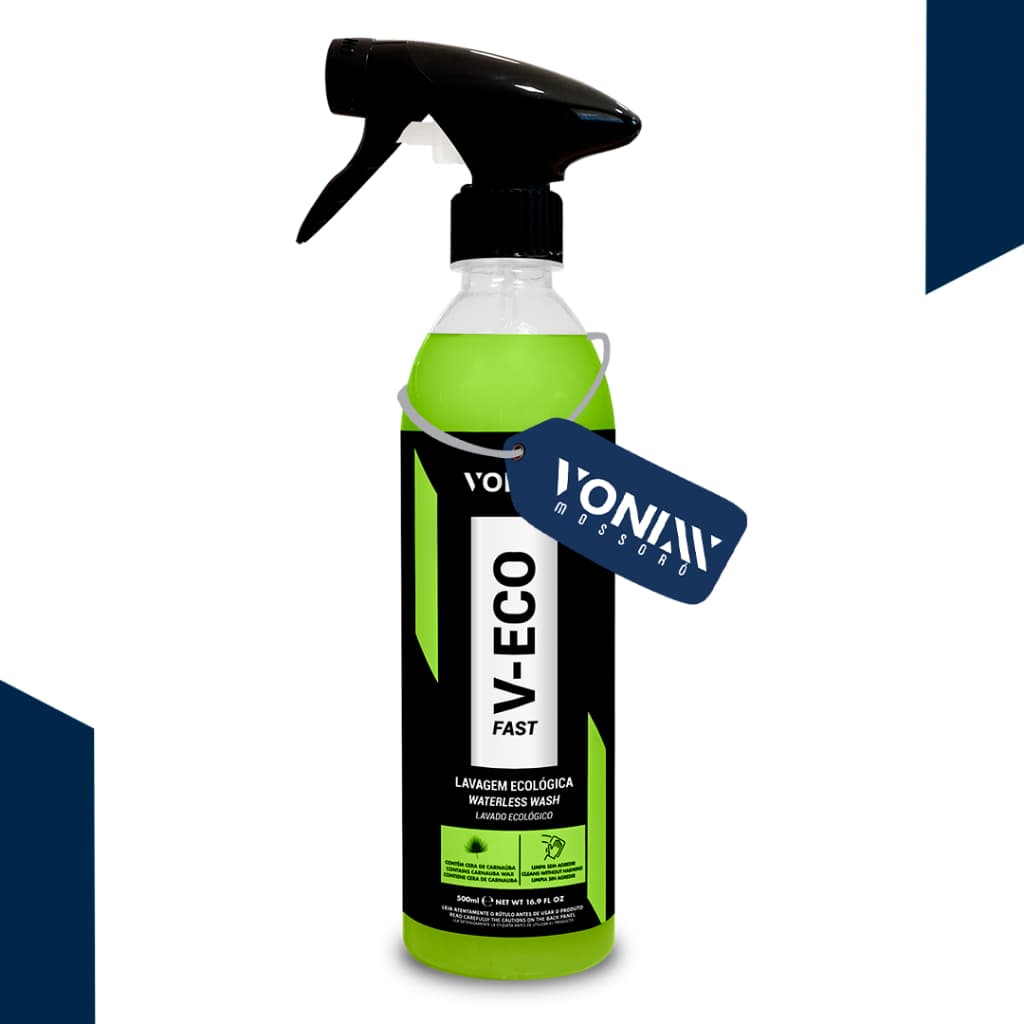 V-Eco Fast Vonixx 500ml -  Lavagem a Seco Lava Limpa 500ml Lavagens sem Água