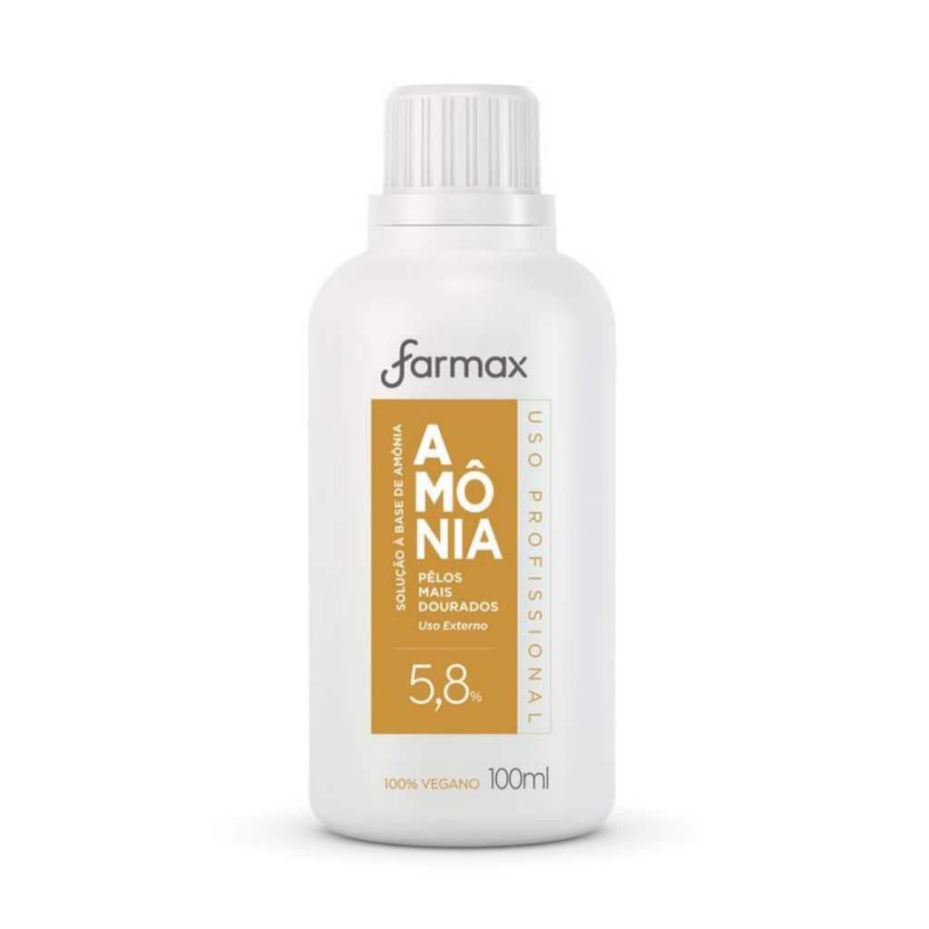 Solução A Base De Amônia Farmax 100ml