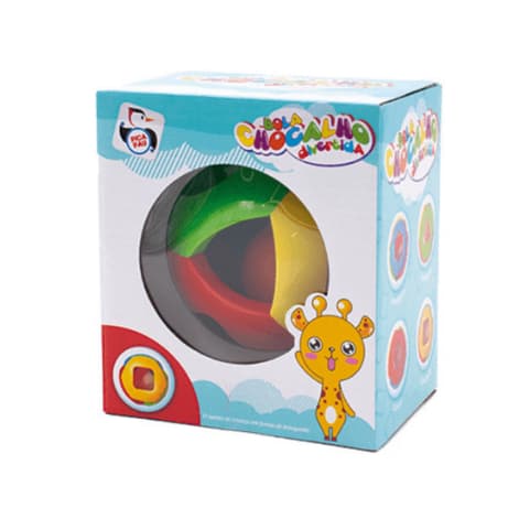 Chocalho Bola Divertida - Pica Pau