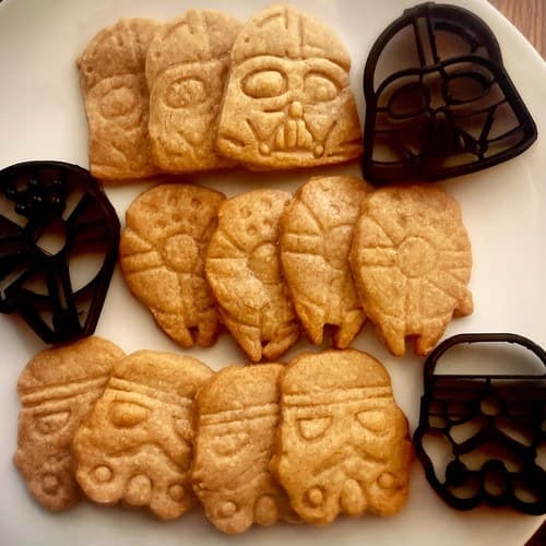Cortador Cookies/Massinha Star Wars 5PÇS