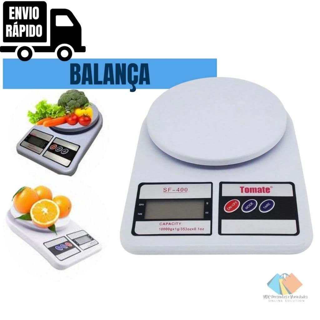 Balança De Cozinha Digital Até 10kg Confeitaria Oferta