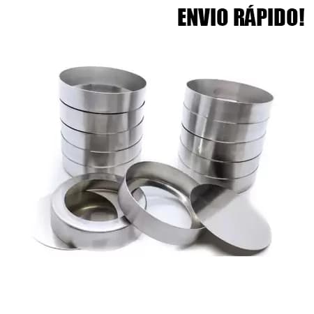 Kit C/12 Mini Forminhas Pão de Mel Fundo Falso Nº2