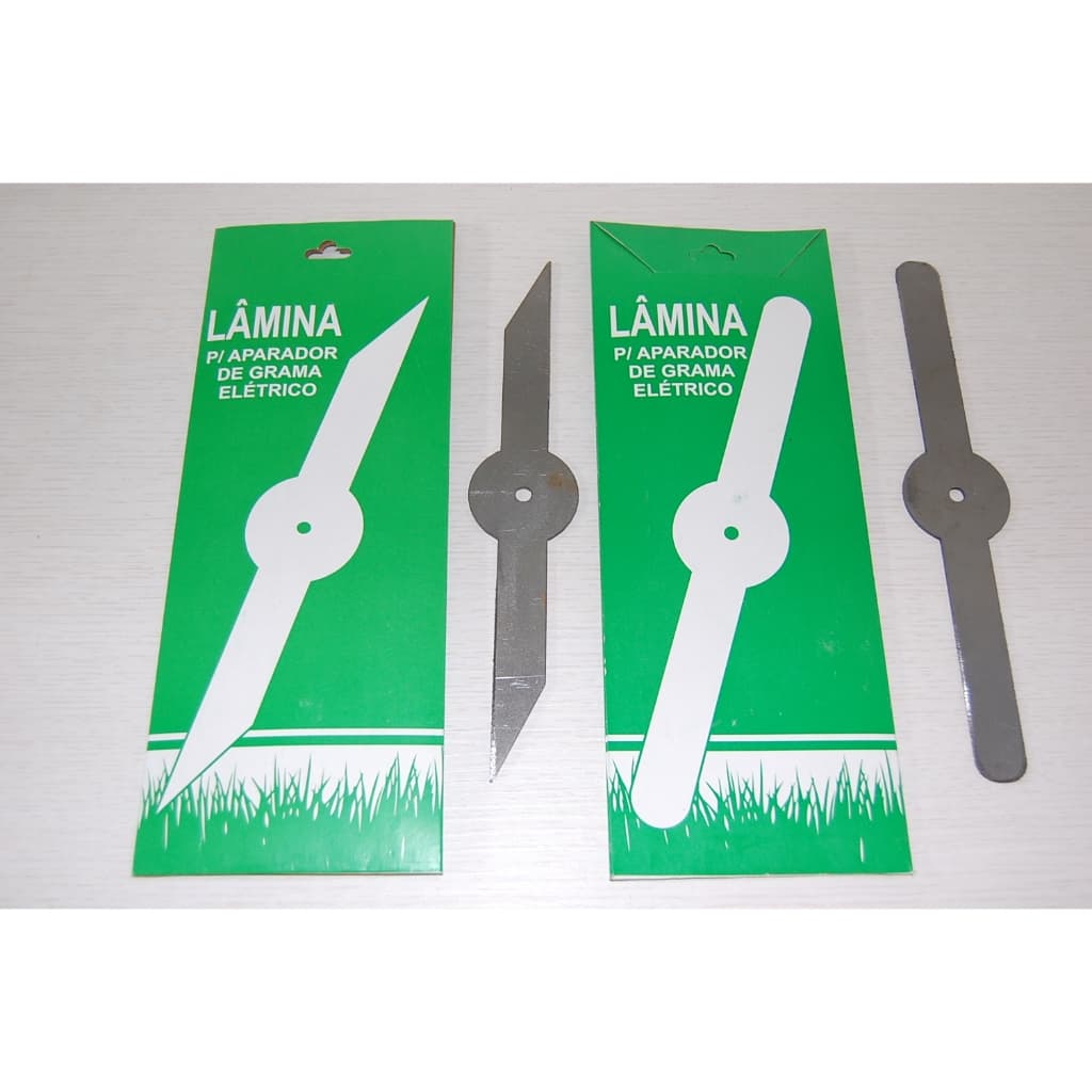Helice, lamina p/ aparadores de grama eletrios  2 pçs