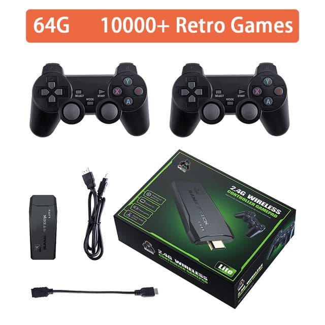 Game Stick M8 Emulador Jogos Retrô Snes PS1 Atari Etc