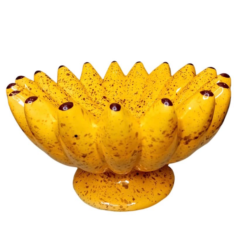 Fruteira Banana Pequena em Cerâmica