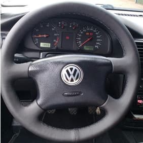 Capa De Volante Costurada Golf, Bora,passat ( Com Airbag)