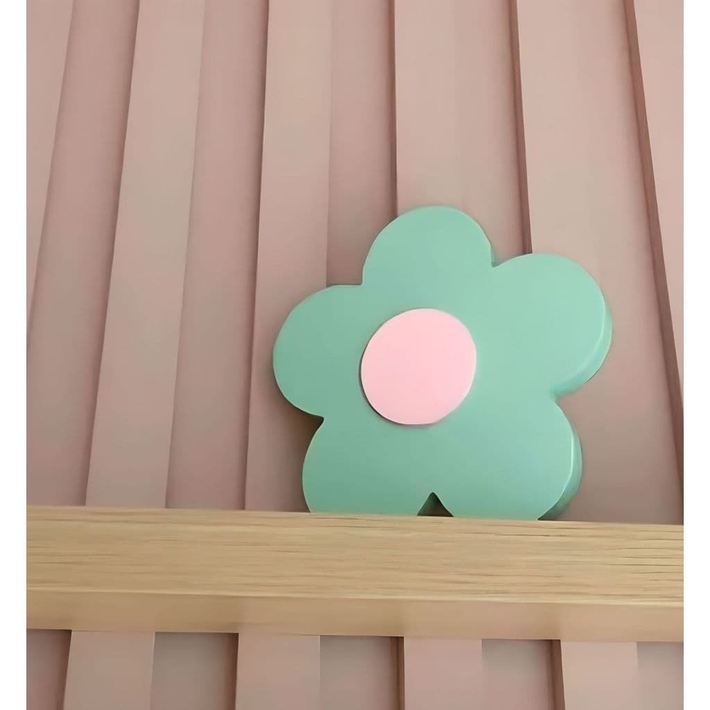 Flor de decoração sem pintura