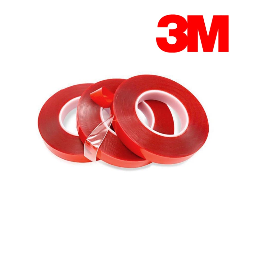Fita Adesiva Dupla Face Extra Forte Transparente 3M - 19mm x 1m Pronta Entrega
