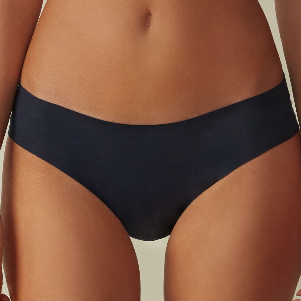 Kit 10 Calcinhas Sem Costura Corte a Laser Não Marca Tanga Conforto Microfibra Feminina Tecnologia
