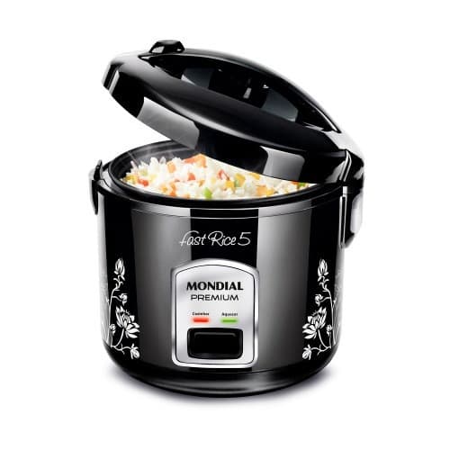 Panela elétrica de arroz 5 xícaras Pratic Rice 5 - NPE-08-5X - Mondial 220V