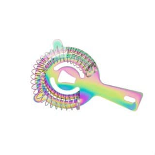 Coador Strainer De Gelo Profissional Aço Inox Frutacor Barman Bebidas Drink Balada Gin