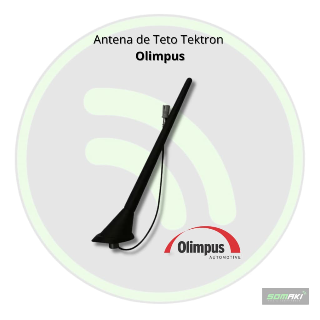 Antena Automotiva Amplificada New Flex Linha Fiat Olimpus