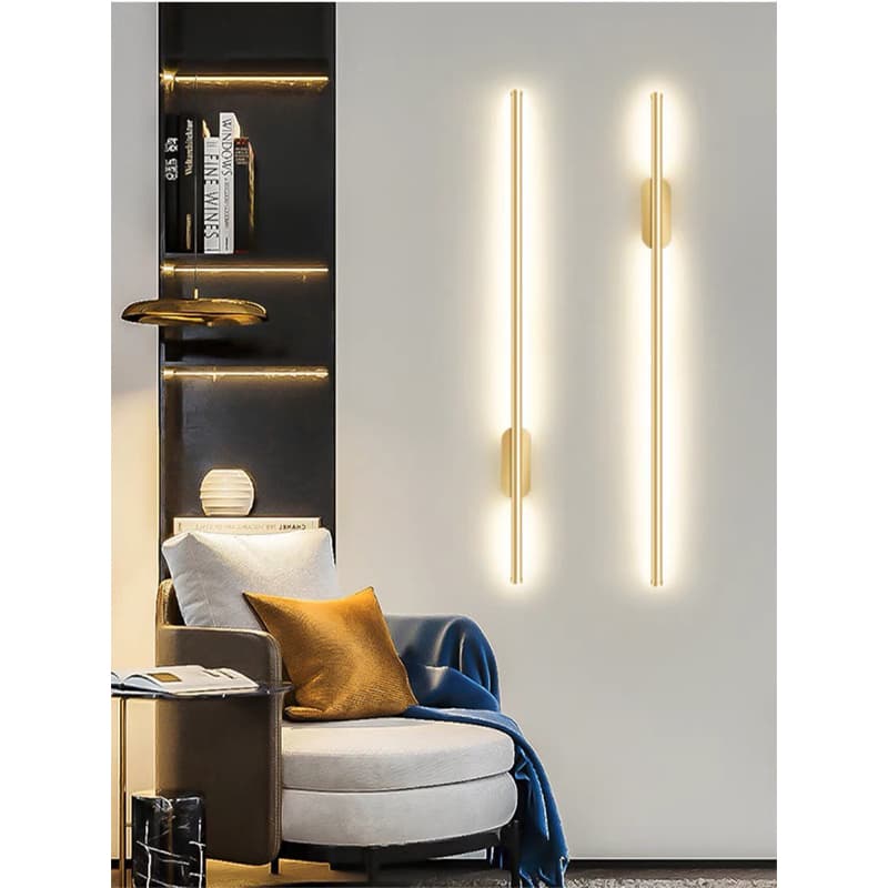 Arandela Tubo Led 3500K Branco Quente 60cm