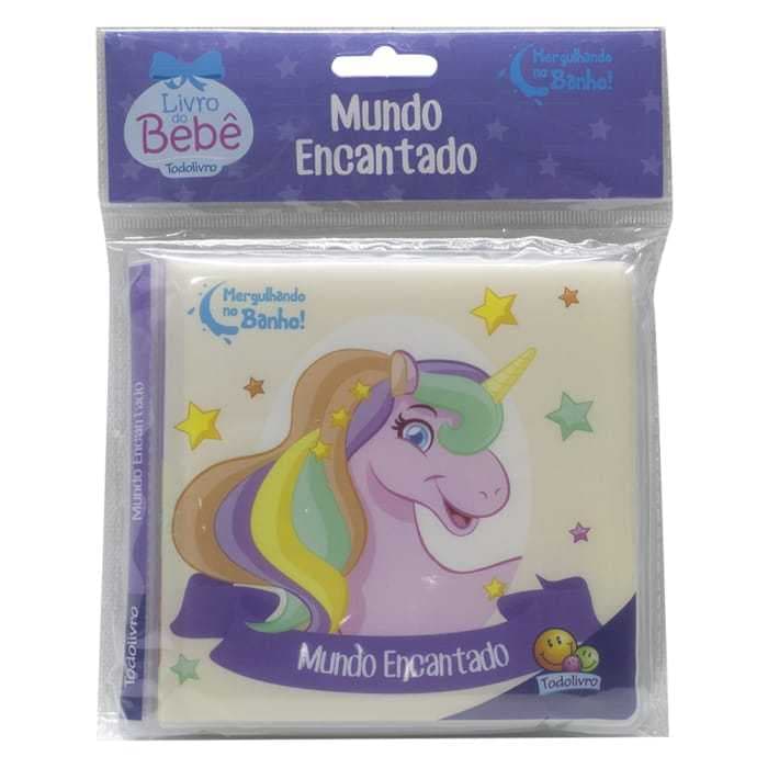 Livro de Banho Mundo Encantado