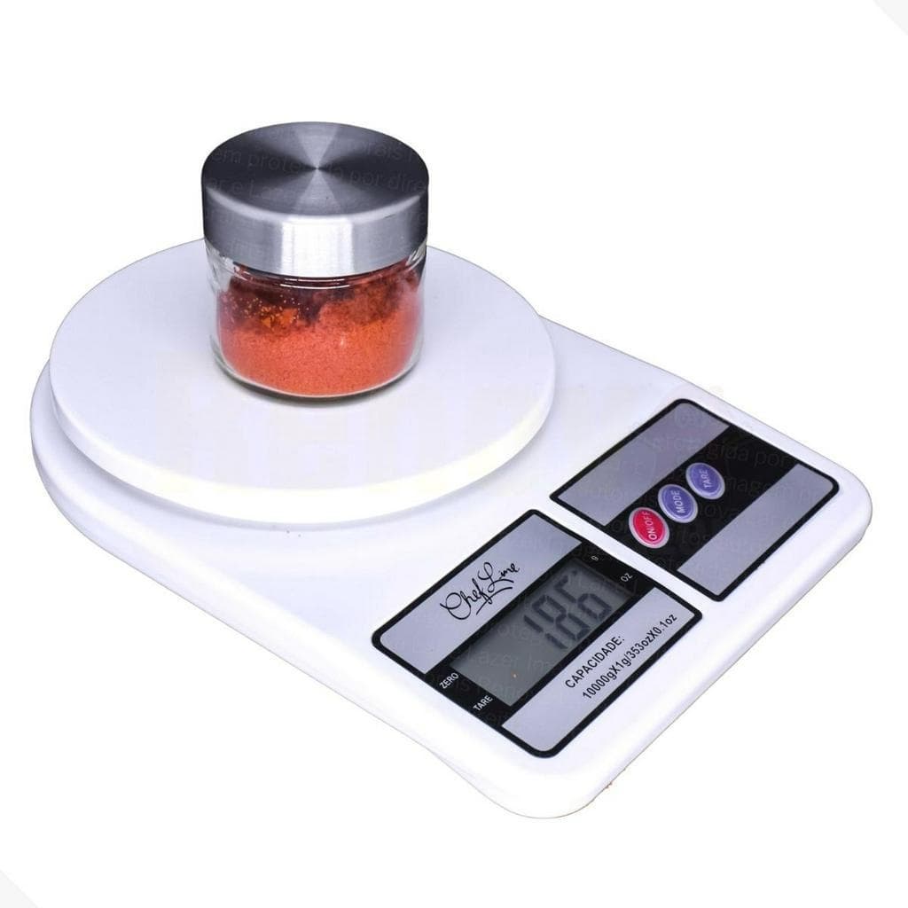 Balança De Cozinha Digital Alta Precisão 10kg Balanca Ideal Para Peso de Alimentos Oferta