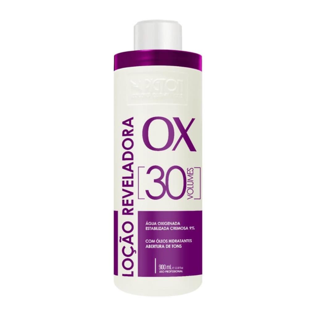 Água Oxigenada Premium OX 30v  900ml Pigton