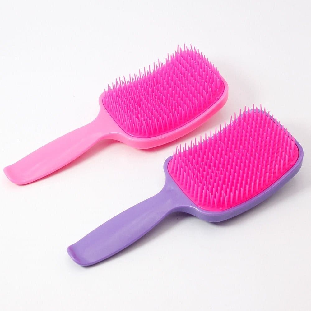 Escova Raquete De Desembaraçar Cabelos Lançamento Top Promoção Mega hair