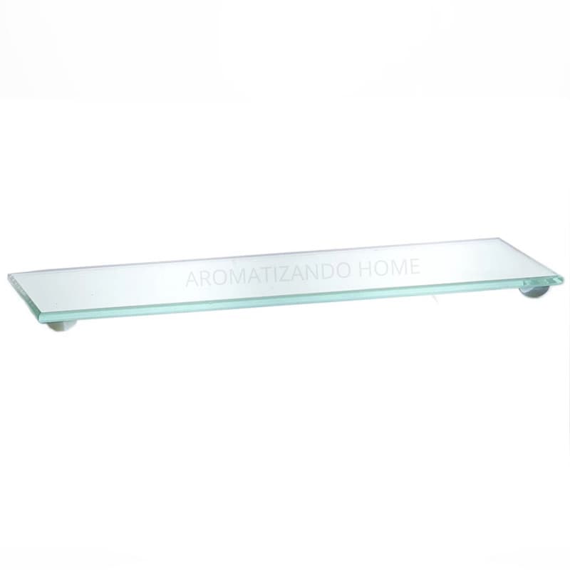Bandeja Espelhada Lisa 20x10Cm Para Kit Lavabo Maquiagem Cosméticos Organização