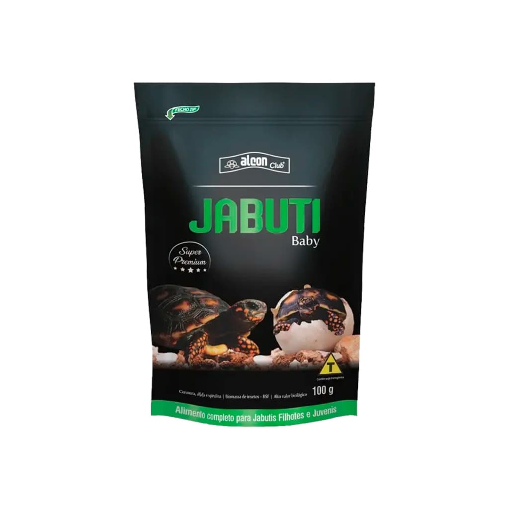 Alcon Club Jabuti Baby 100g Alimento Completo para Jabutis Novidade