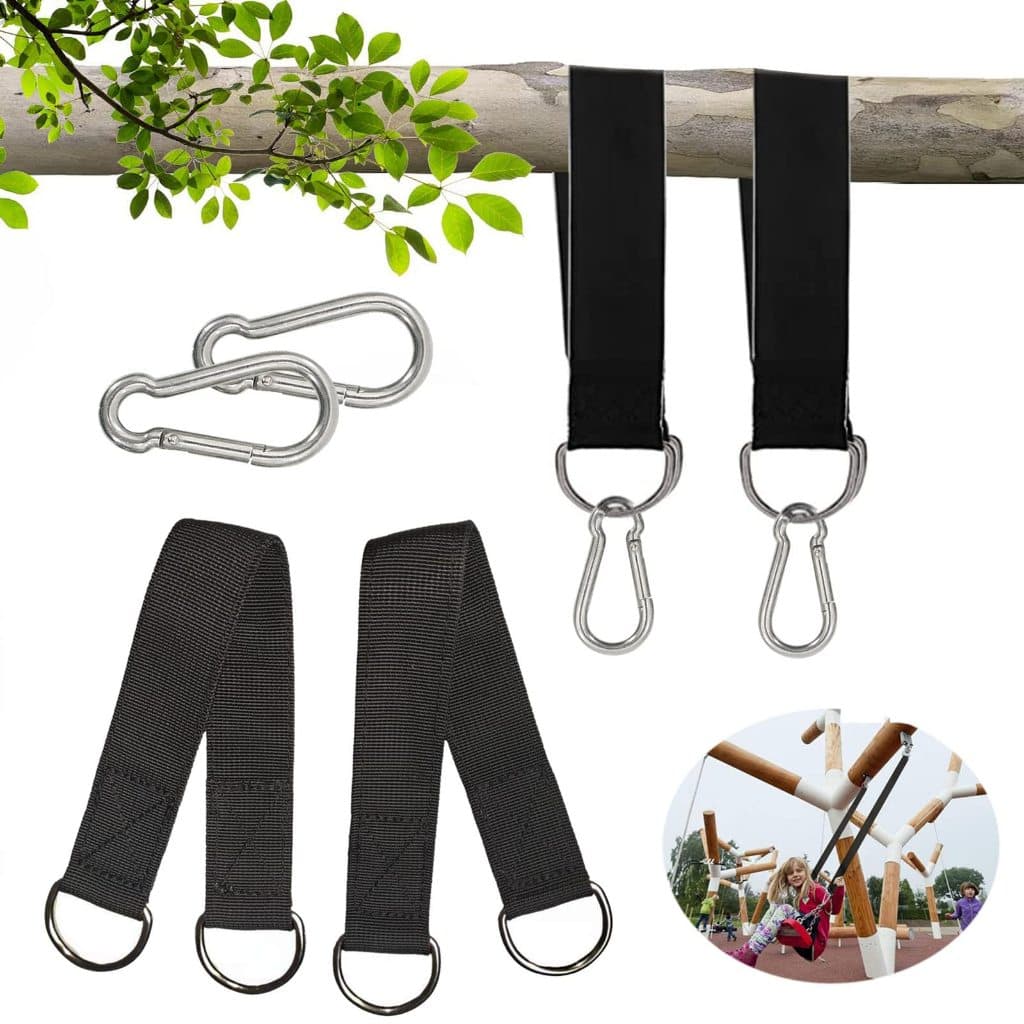 Alça Prolongador Alongador Redes 70cm 4CM com Mosquetão Suporte Pilates Cross Fit Balanço Descanso Saco Pancada Areia
