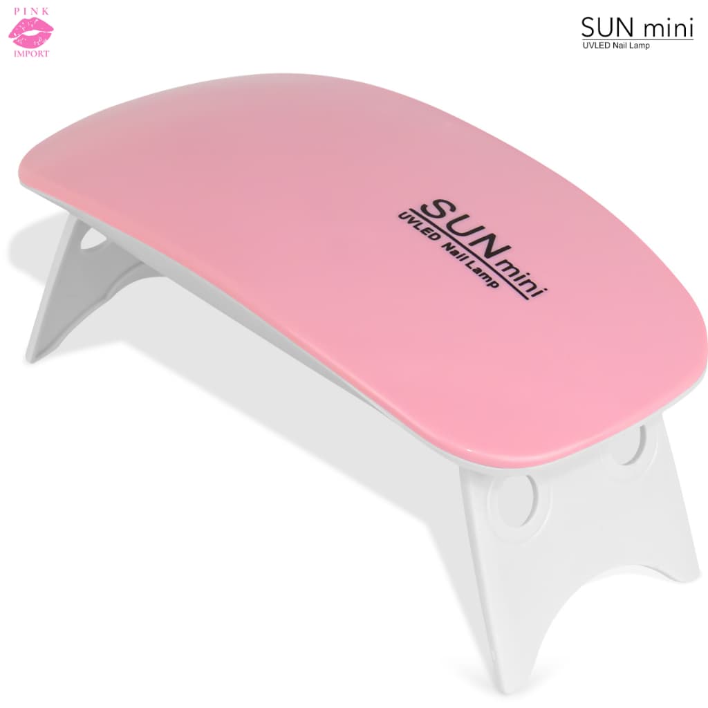 Mini Cabine Portátil Sun Mini de Unha Estufa LED UV para Unhas em Gel Acrigel