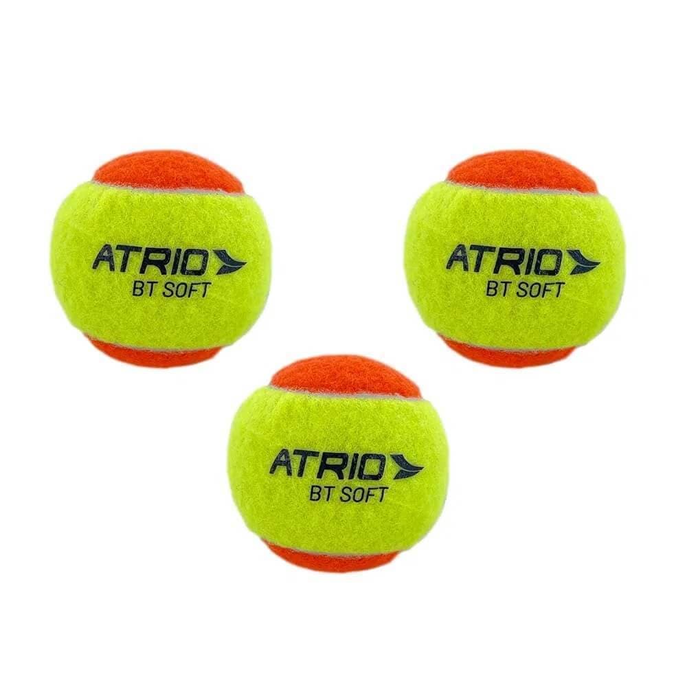 kit 3 Bolas de Feltro -  Treino de Força - Squash