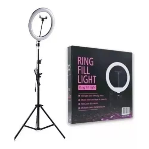 Ringlinght 10 Polegadas 26cm Led Luz Flash Com Tripé 2metros