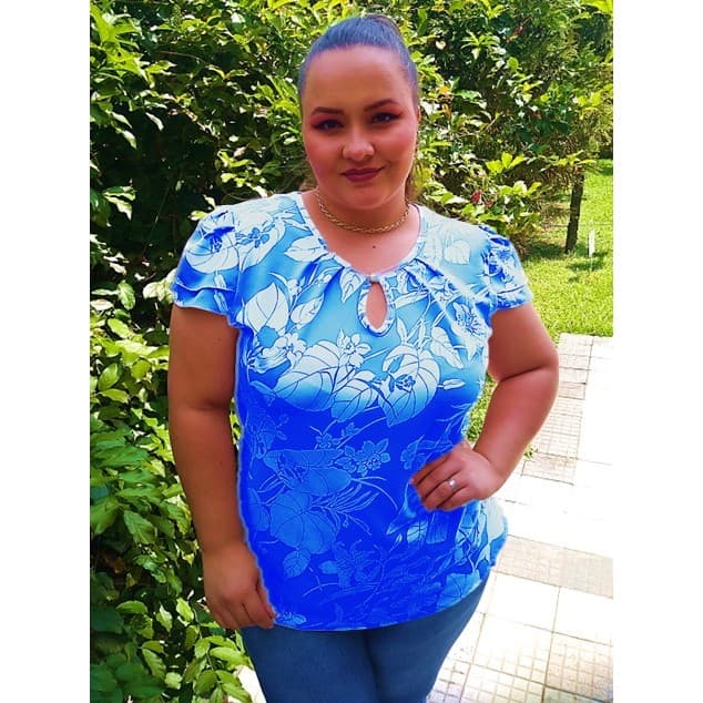 Promoção de blusa social PLUS SIZE
