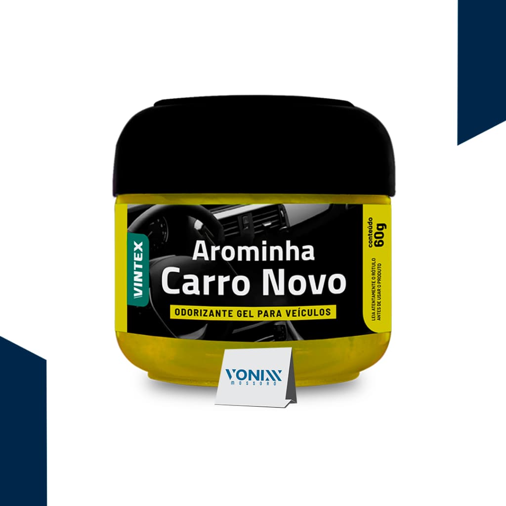 Arominha Carro Novo Gel Vintex/Vonixx 60G