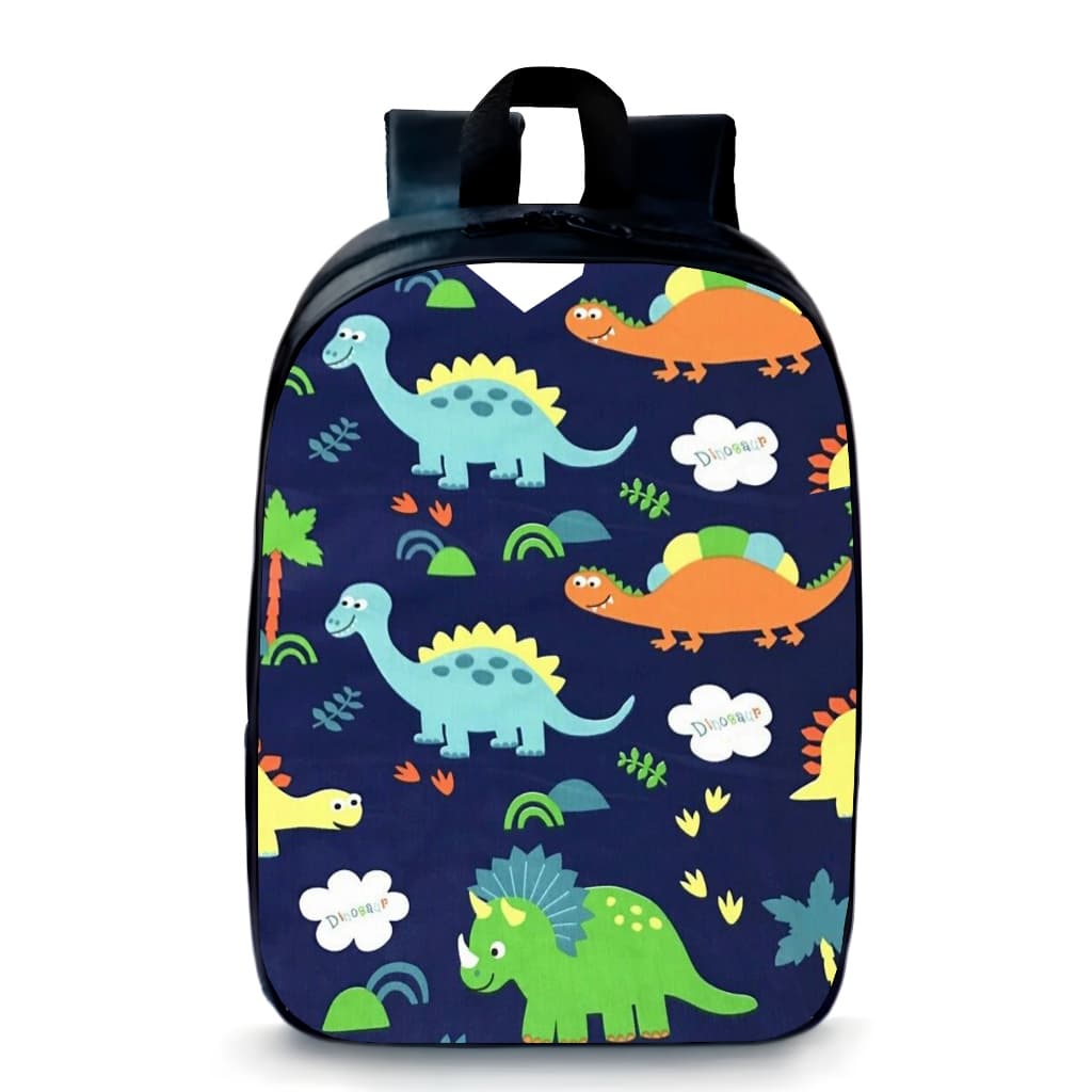 Mochila Pequena Pré-escolar Dino Fofo Moda Infantil Dinossauros Animados Oferta