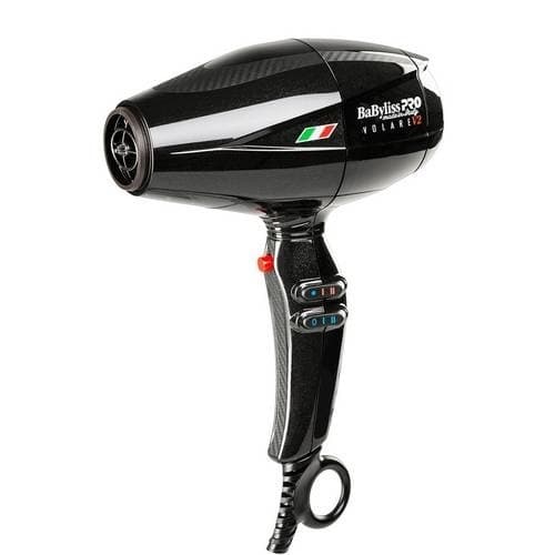 Secador de Cabelo Profissional Babyliss PRO Ferrari - Volare V2 - 2000w  - 110V - Preto | 1 Bico.