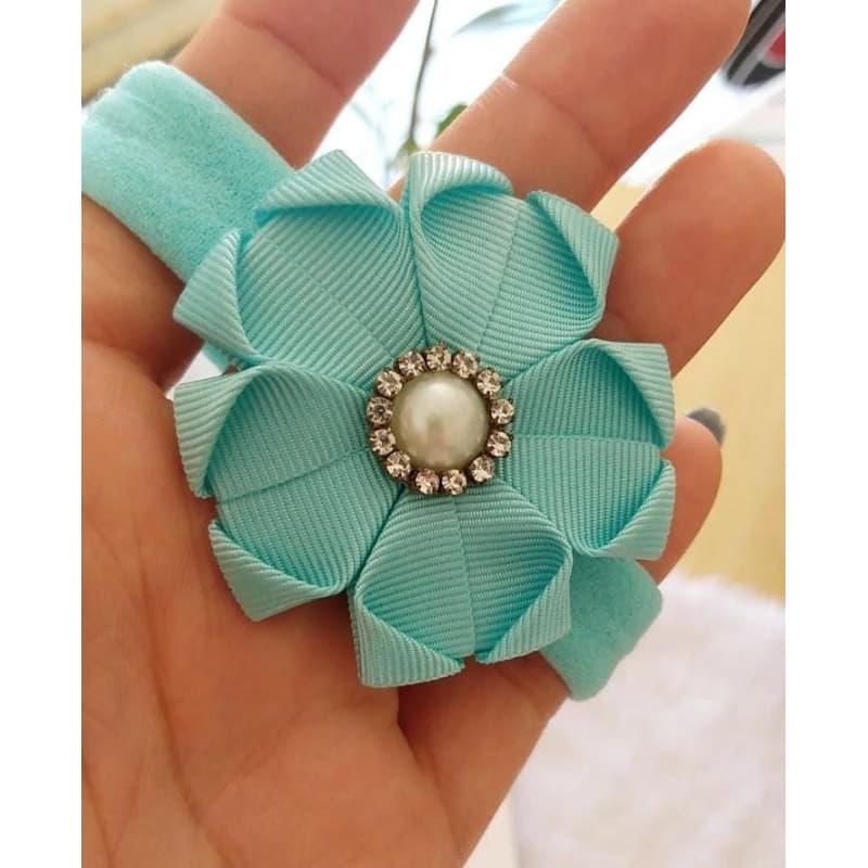 Faixa de bebê Tiara de bebê Tiara luxo Faixa delicada