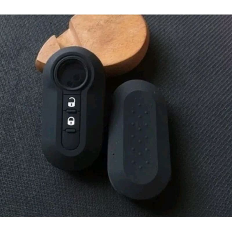 CAPA SILICONE CHAVE NOVA FIAT STRADA 2 BOTÕES