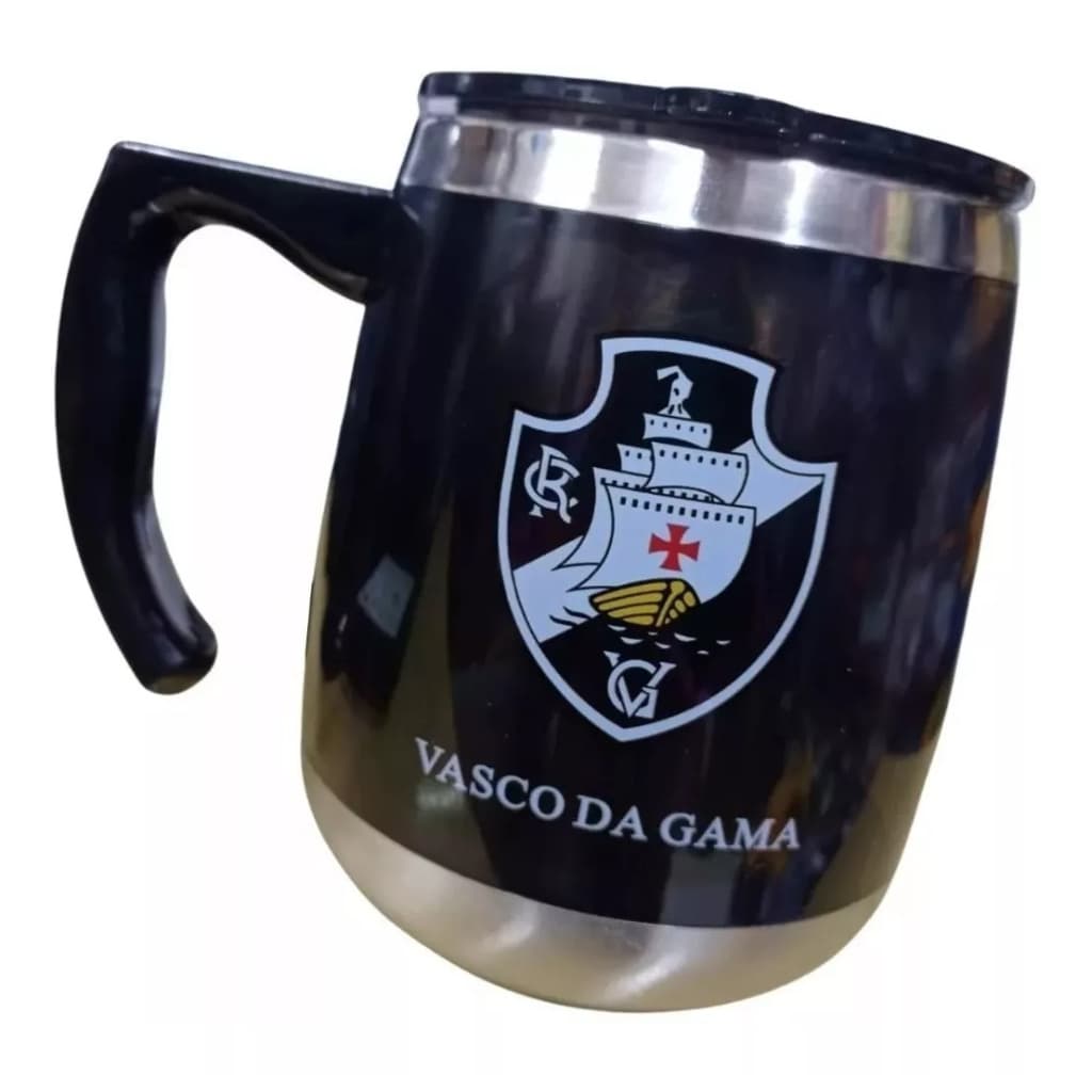 Caneca Térmica Com Tampa Base Gorda 430ml - Vasco