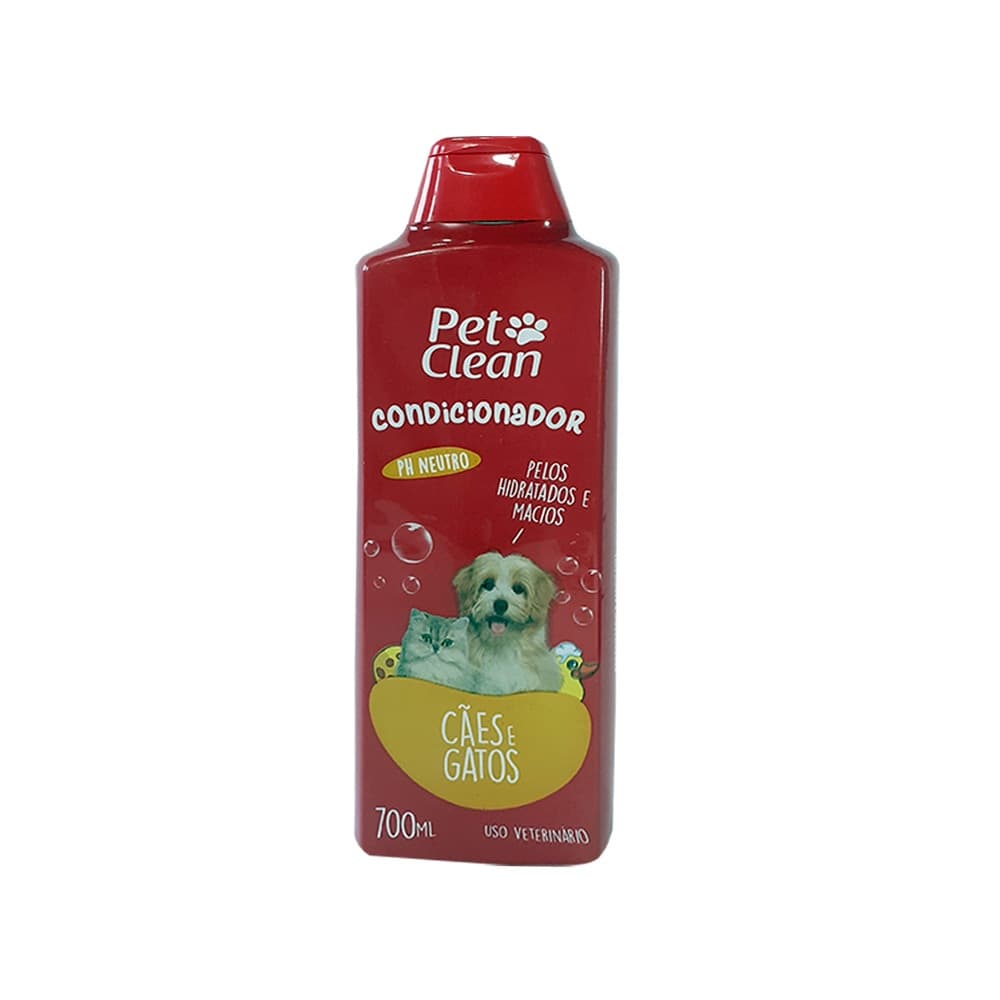 Condicionador Pet Clean Cães Cachorros Gato Pet 700ml