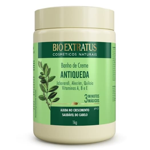 Banho de Creme Antiqueda Jaborandi  Bio Extratus 1Kg