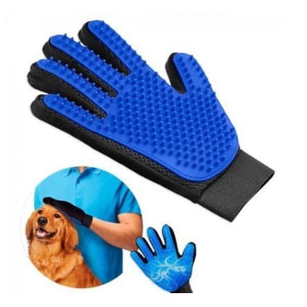 Luva Pet Escova Tira Remove Pelo Cachorro Gato Nano Magnética