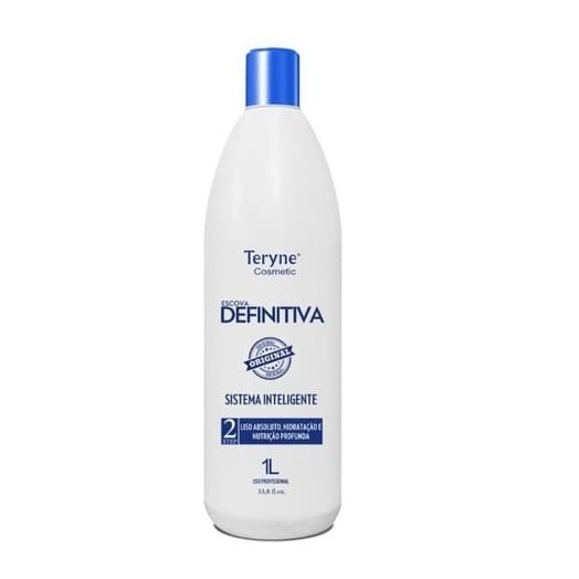 ativo ESCOVA DEFINITIVA INTELIGEM TERYNE 100% LISO ORIGINAL NOVA EMBALAGEM ALISA 100%