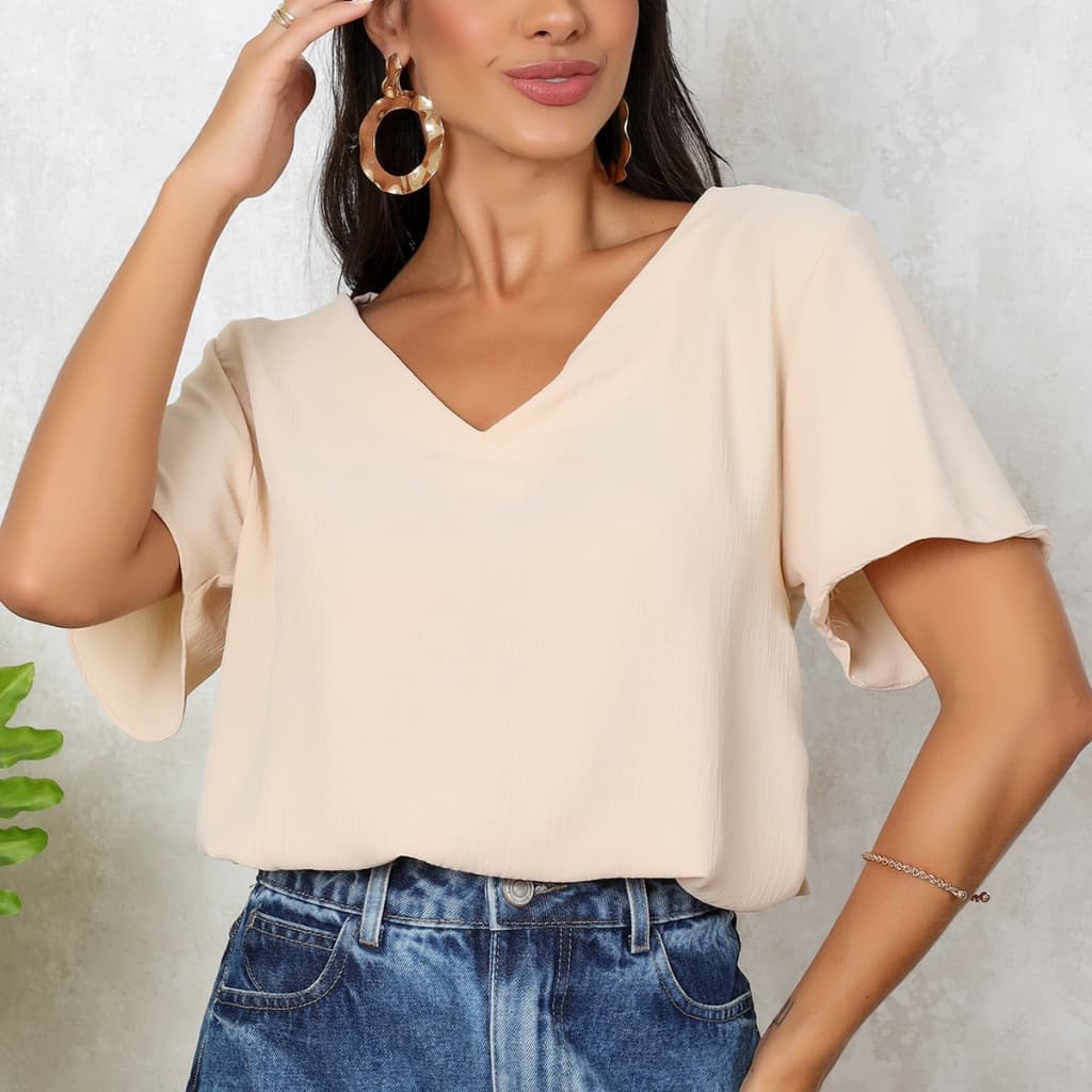 blusa feminino tecido duna