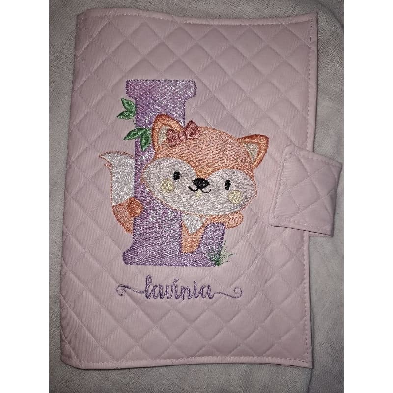 capinha caderneta de vacina impermeável em couro sintetico matalasse