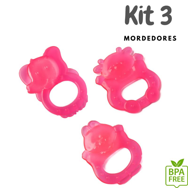 Mordedor Para Bebê Massageador de Silicone
