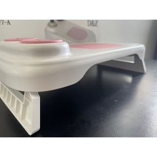 Cabine Led/Uv com Apoiador de Mãos e Porta Esmalte Rosa D&Z